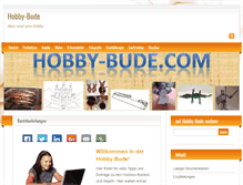 Tablet Screenshot of hobby-bude.com